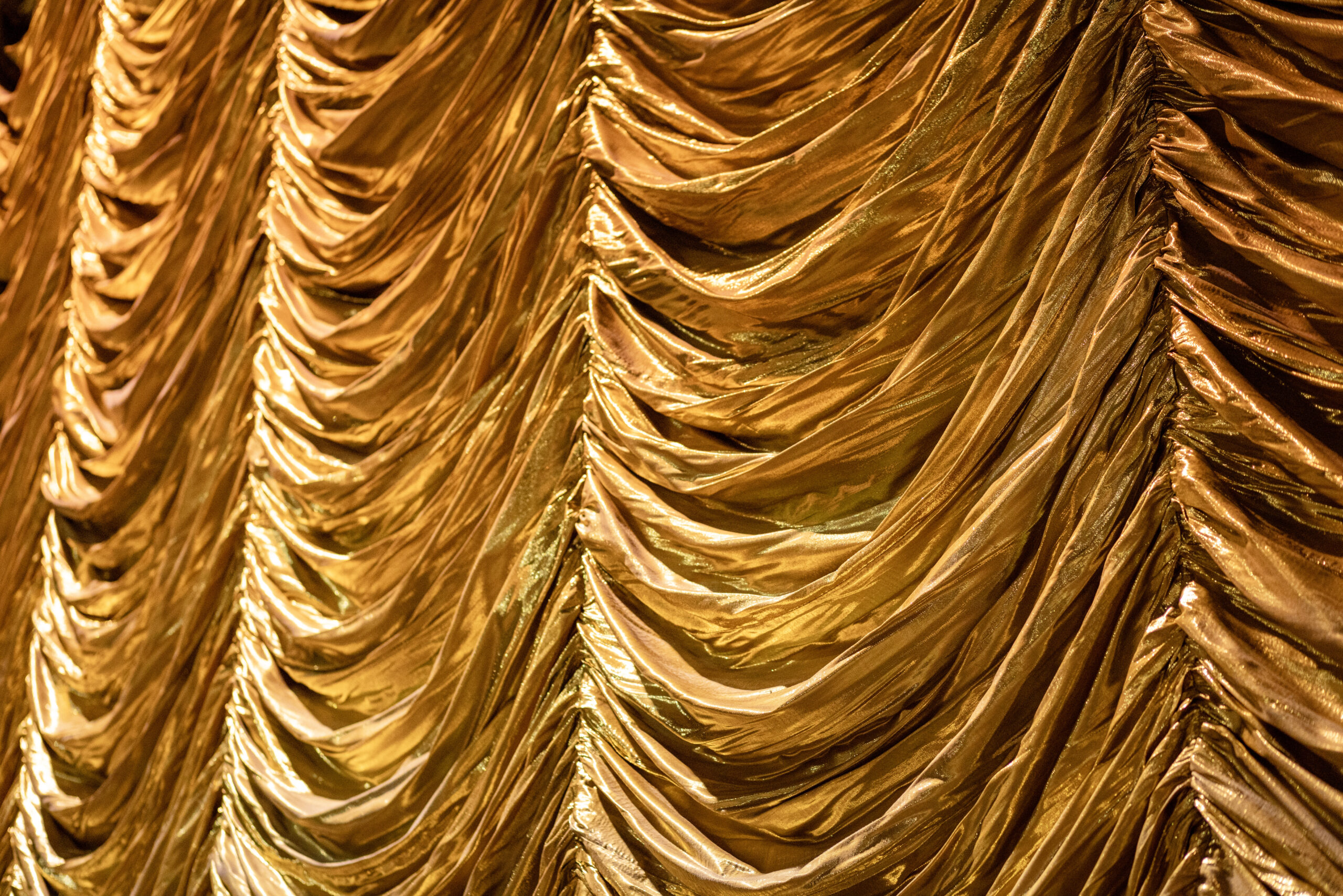 Branson Hillside Theatre's gold Austrian curtain